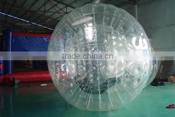 1.0mm TPU/PVC high quality inflatable snow zorbing ball