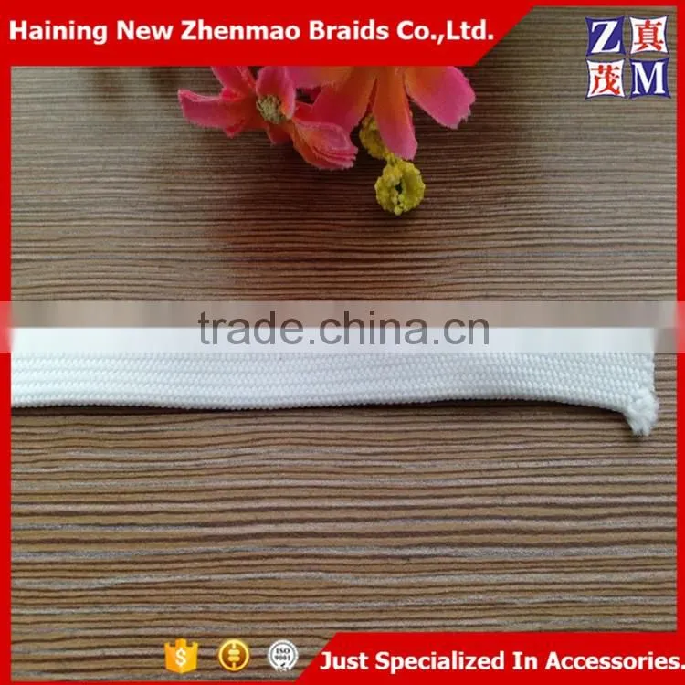 China Zhejiang wholesale flat polyester braid rope
