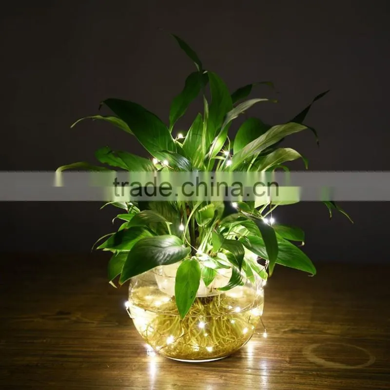 LED Solar Powered Starry String Light Copper Wire Lights Lighting