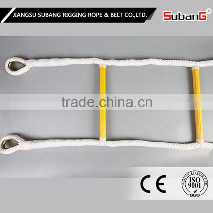 hot sale wholesale extension escape ladder ropes 15 ft