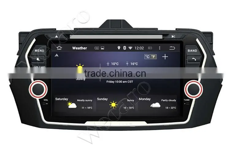 Wecaro WC-SC8075 Android 4.4.4 car multimedia system double din for suzuki swift car dvd gps navigation system android GPS 2015