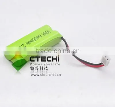 hot sale competitive price AA battery Nimh AA size 2.4 V 1200mah rechargeable battery pack