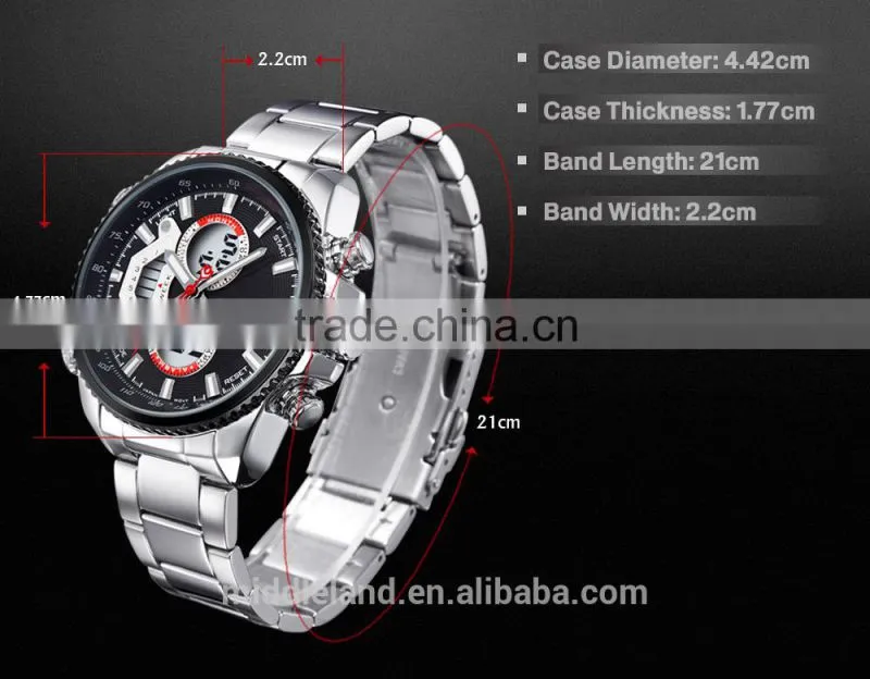 New products nickel free alloy watches business men blue dial classic watch high quality cheap wholesale made in China watch