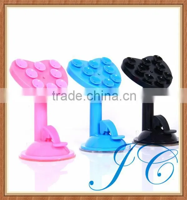 Different colors and shapes plastic funny mobile phone holder with low price