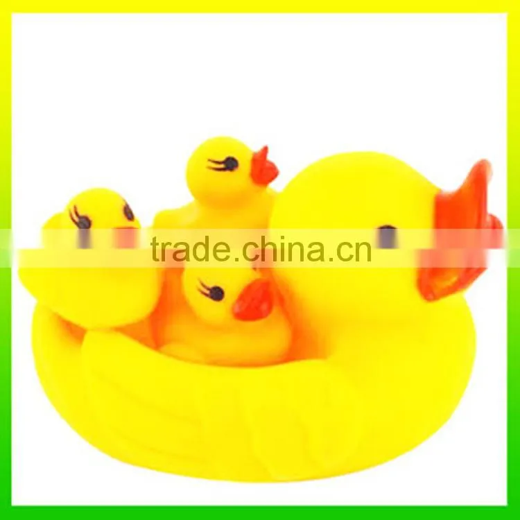Plastic Mini Duck Yellow Small Duck Bath Toy for Kids