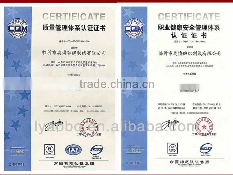 polyester sewing thread yarn