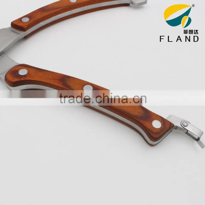 High quality POM handle stainless steel chicken cartilage scissors
