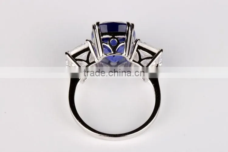 2015 New Design Silver Ring With Hematite