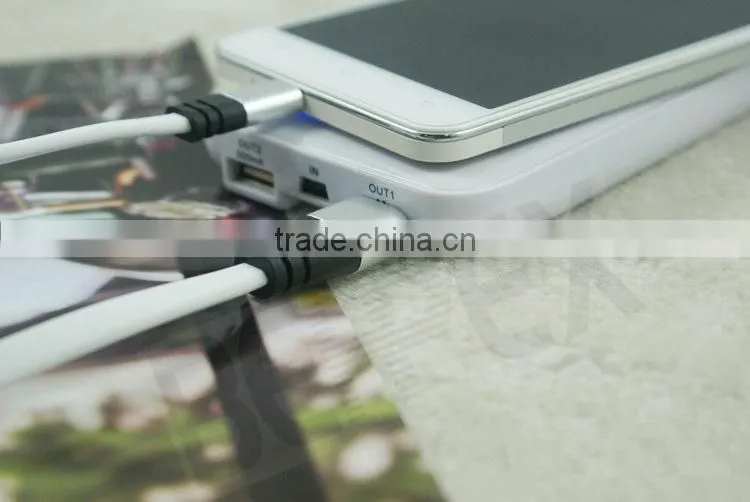 Flat 24AWG Micro USB Extension Cable with 2A Flash Charge
