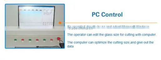 cnc glass sheet cutting machine easy operation
