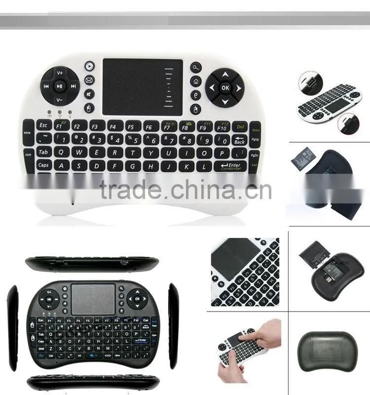 Newest 2.4Ghz Wireless Fly Air Mouse keyboard Built-in with High quality best Smart