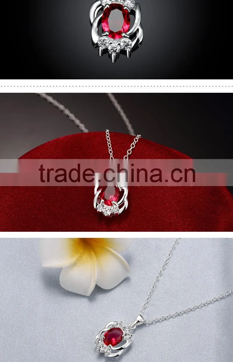 Fashionable evil clow design 925 sliver plated india natural gemstone pendant