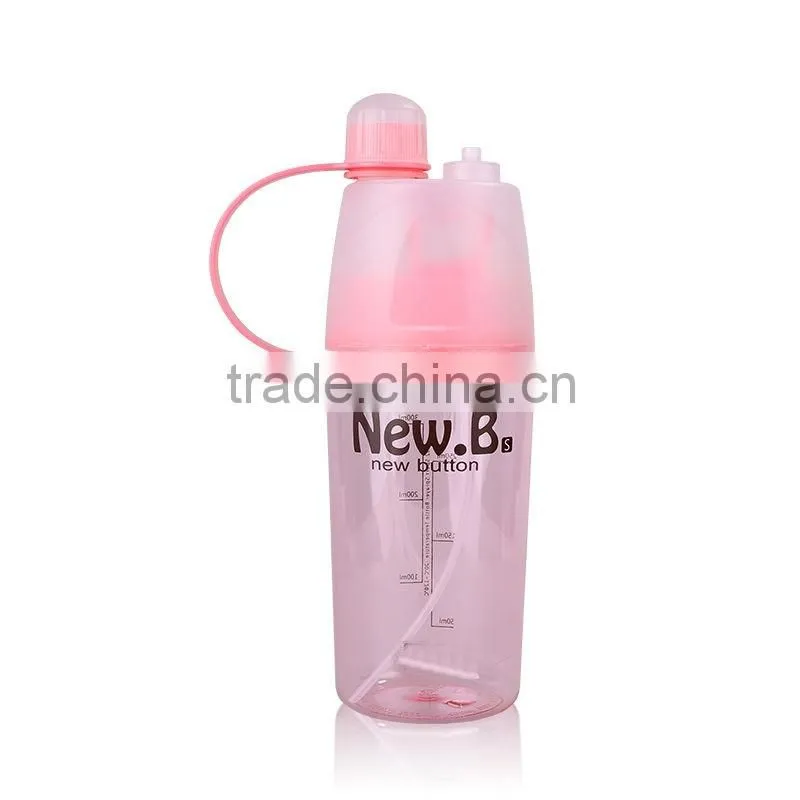 Sport Drinking and Misting Spray Water Bottle, Outdoor Sport Drinking, BPA