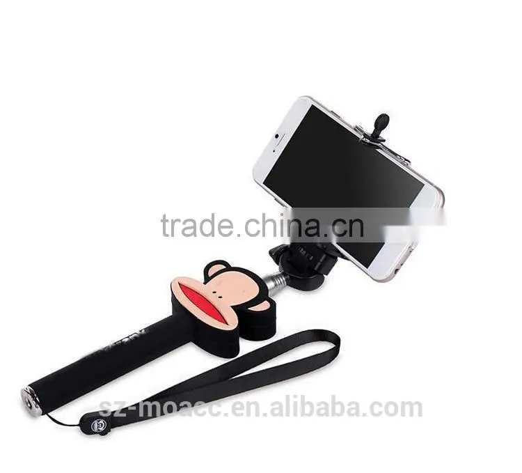 2015 new gift Portable Handheld cartoon monopod