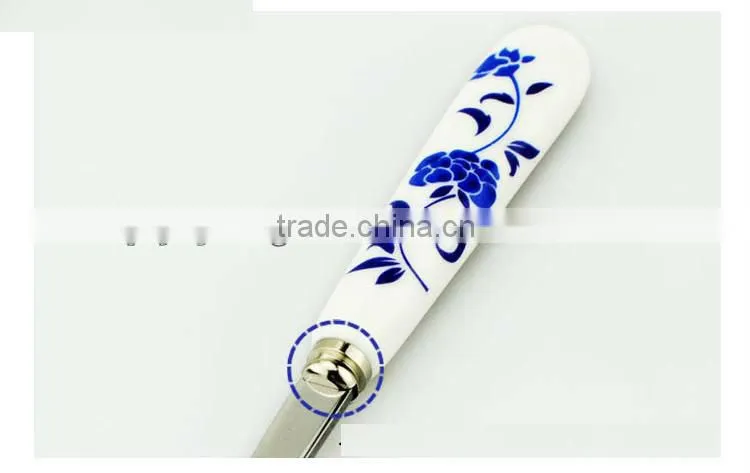 Chinese style dinnerwares,spoon,fork,chopsticks with blue and white porcelain,Chinese gift