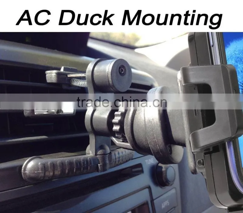 Universal Qi Wireless Car Charger Phone Stand suction mount Dashboard or Vent