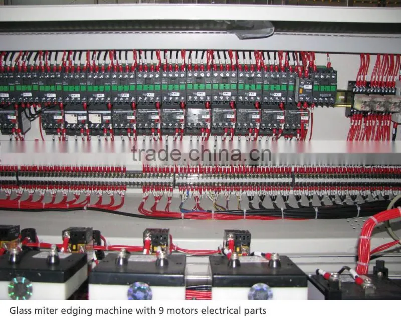 Glass miter edge polishing machine with CE certificate