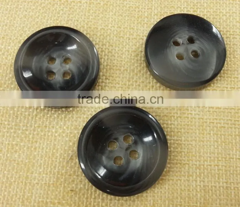 Resin 4 holes horn button