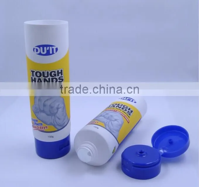 2016 150ML Empty Silk Screen Printing packaging tube for cosmetics