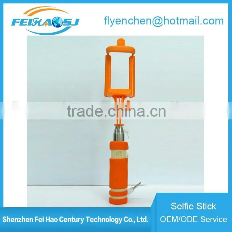 Factory direct sales best selling new 2016 mini selfie stick extendable baton