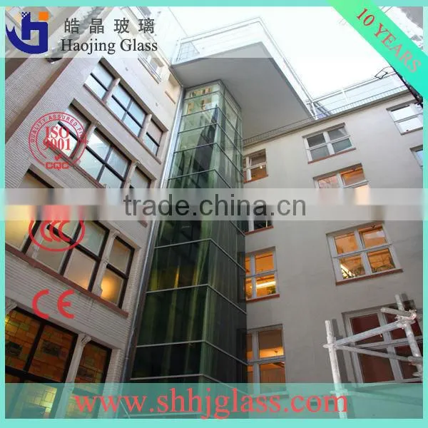 hot sale curtain wall insulated tempered double glazing glass with CE