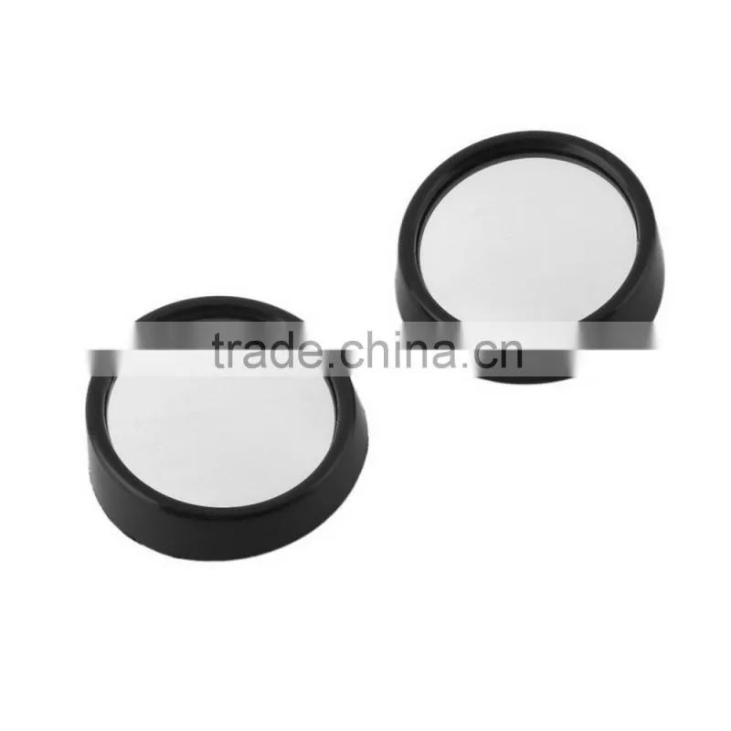 JXZ-008 2pcs/SET universal Driver 2 Side Wide Angle Wideangle Sticker Round Convex Car Vehicle Mirror Blind Spot Auto RearView f
