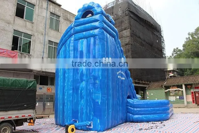Giant inflatable water slide kids used water park slides for sale