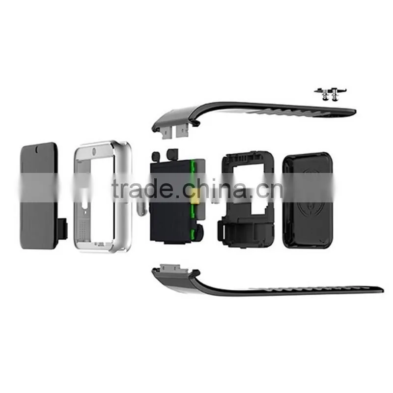 2016 Wholesale Top selling GT08 Smart Watch with SIM Card ,MTK 6260A IOS Bluetooth Smart Watch GT08 VS DZ09 Android Smart Watch