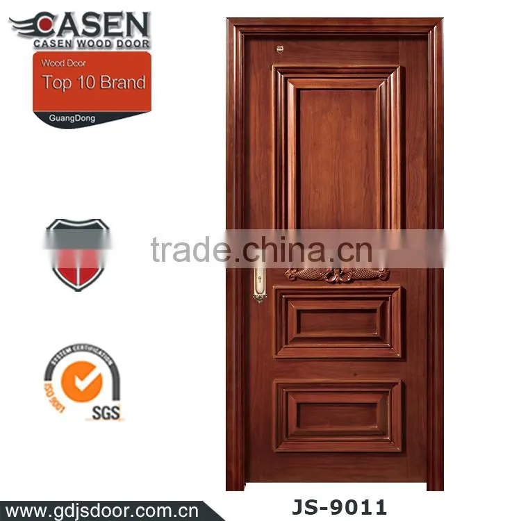 single door sandwich panel interior 3 panel solid wooden door