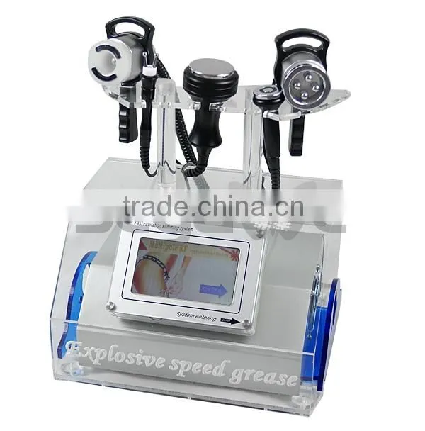 Ultrasonic Liposuction Cavitation Vacuum Multipolar Microcurrent RF Slimming Machine