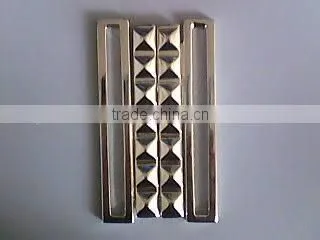 Fashion metal designer gold plate belt buckles
