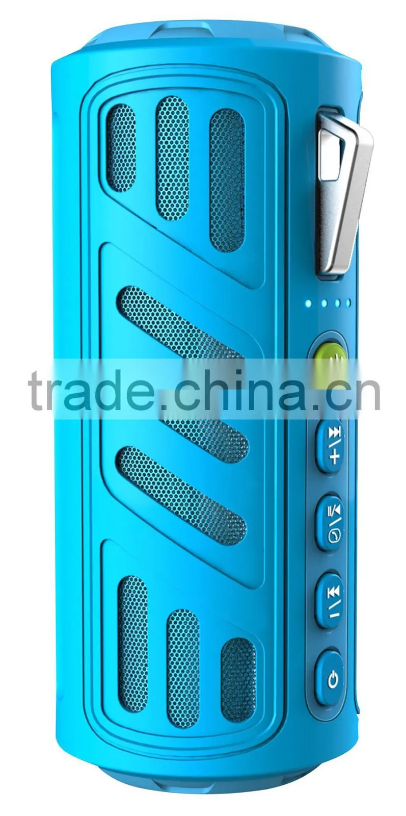 2015 new arrival waterproof, shockproof, dustproof,4000mAh power bank, led torch 5 in 1 multiple bluetooth speaker