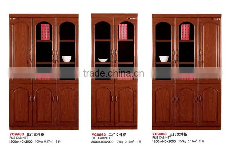 Wooden cabinet with basket drawers
