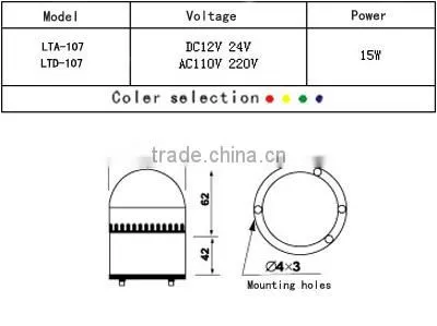 Solar warning light
