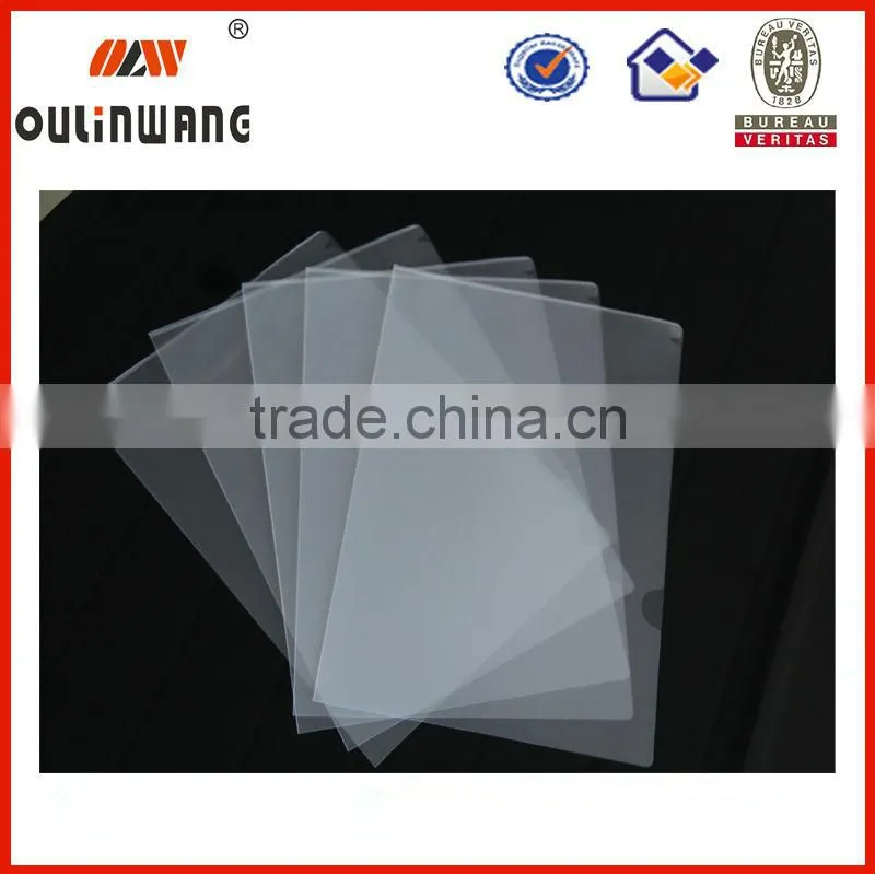 11 hole pp sheet protector file pocket