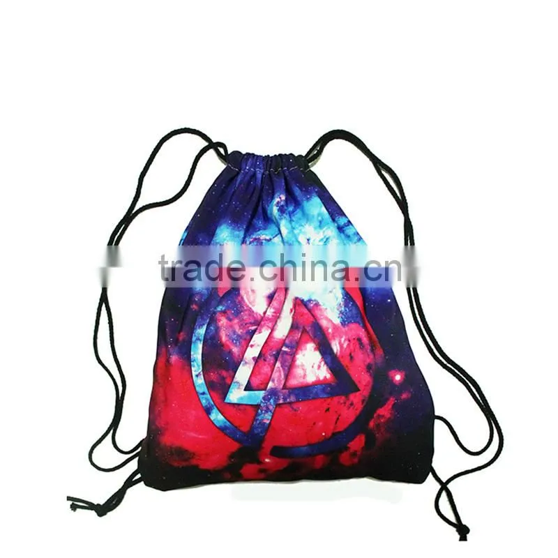 Cheap cute drawstring bag high quality sports drawstring tote bag