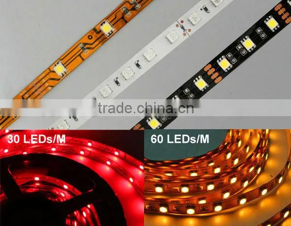 lighting decoration full color available 12volt led strip 5050