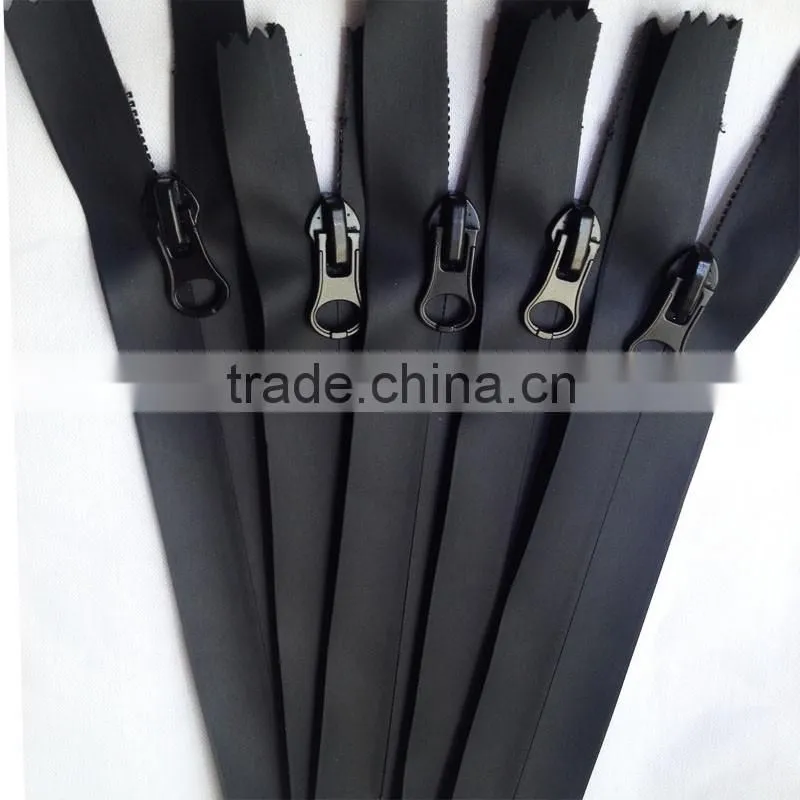 Zipper manufacture supply water repellent Matte zipper