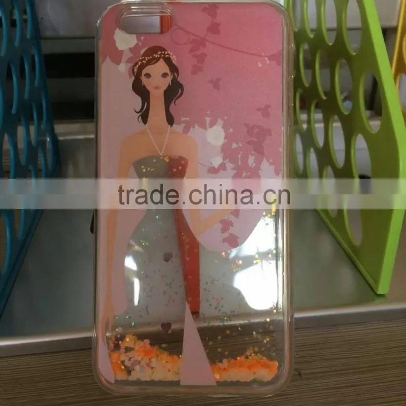 Liquid Glitter Stars Bling Moving Latest Design TPU Case Cover For iPhone & Samsung
