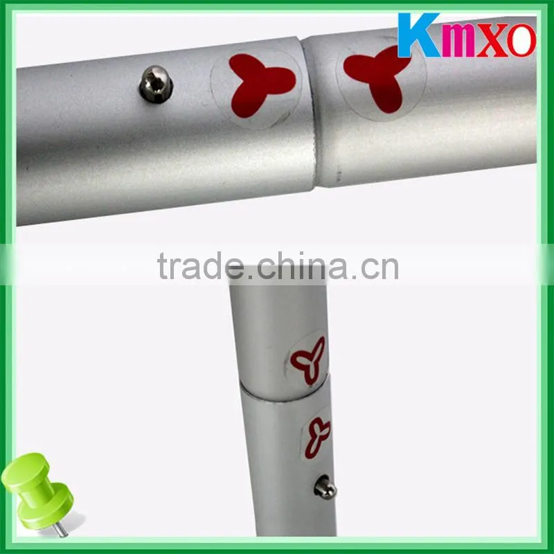 straight shape portable pop up stand, fabric display banner