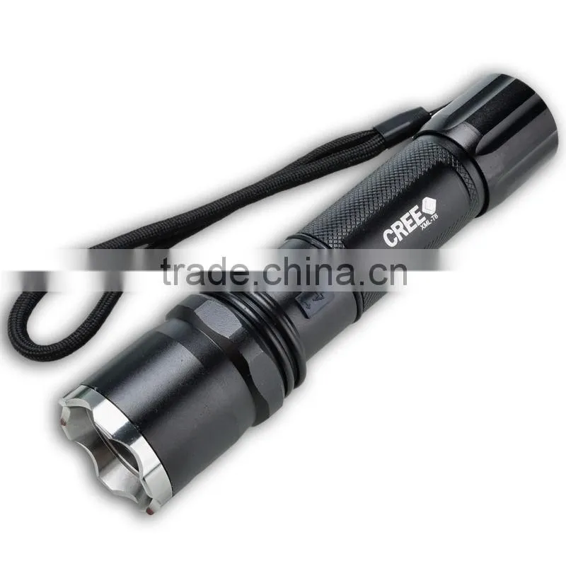2000 Lumen CREE XM-L T6 18650 Battery Charger LED Flashlight Rechargeable Torch