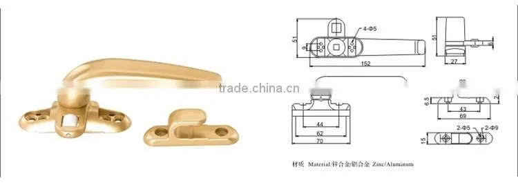 Alibaba India Window Lock Lever Locking Handle