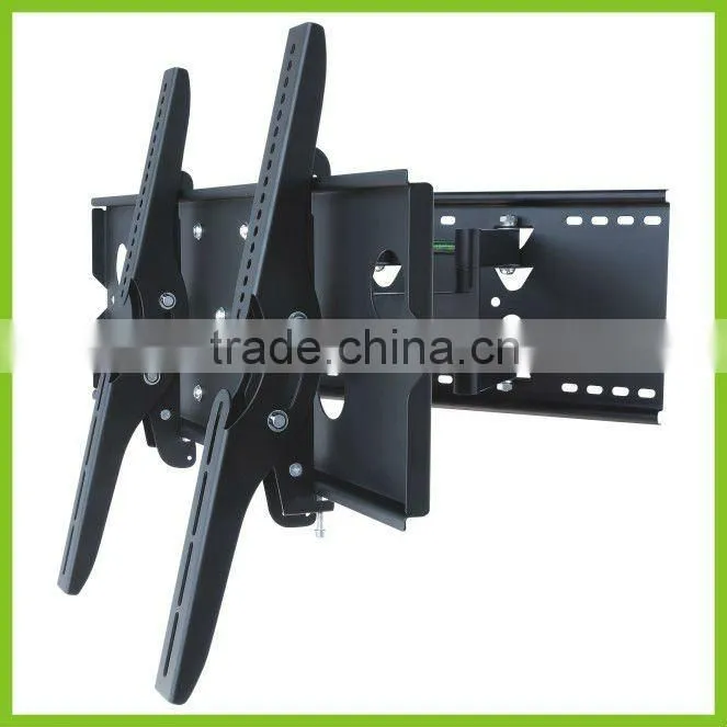 PLB110-64 VESA 600x400 Double Arm Full Motion Articulating LCD TV Bracket
