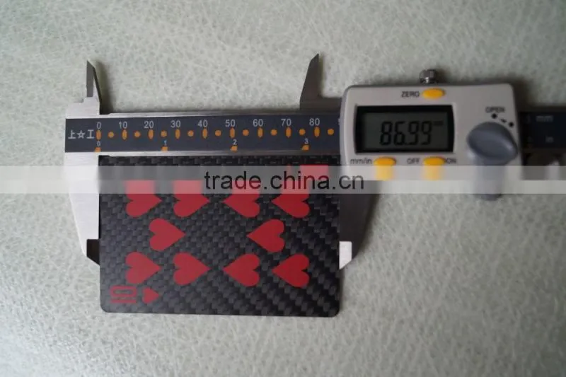 high polish Finished Carbon Fiber Money Clip, Carbon fiber wallet clip