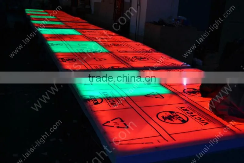 80w rgb led colorful dance floor stage light