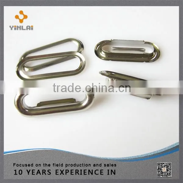 25mm iron oval groove buckle