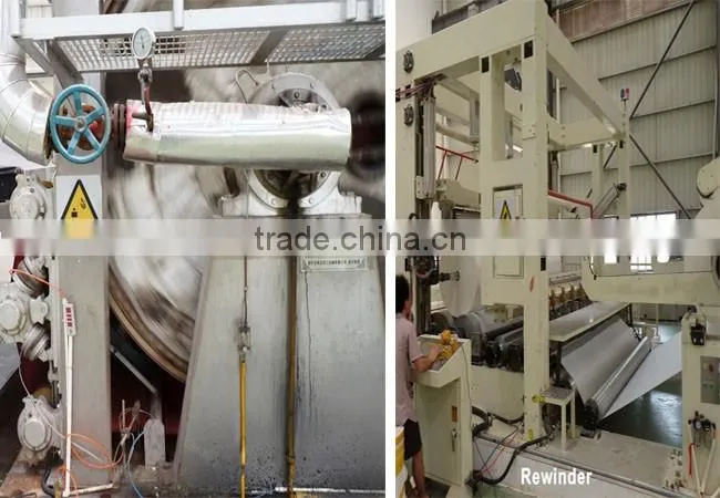 Tissue paper mill machinery/ price of paper mill