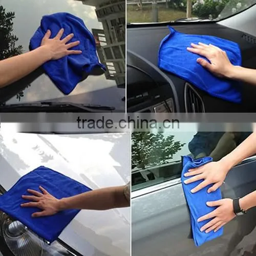 Cheap soft cleaning micro fiber towel car microfiber