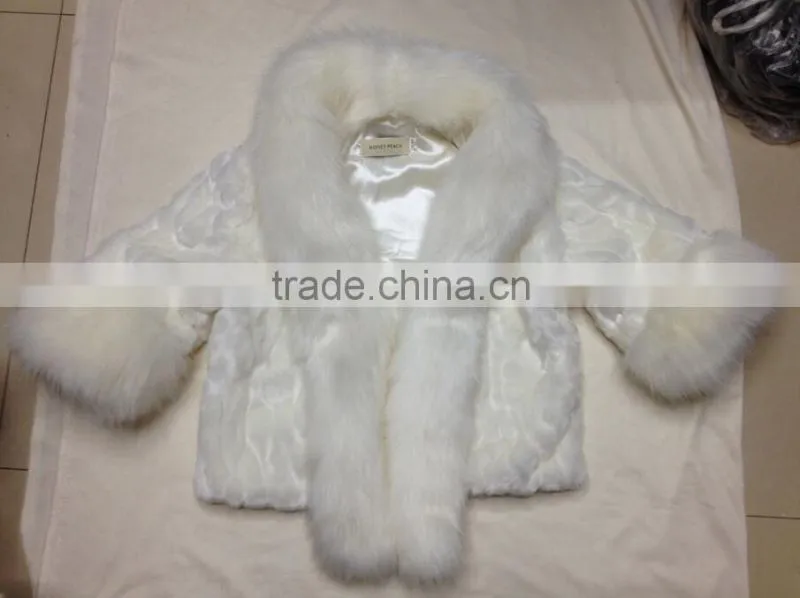 2014 rabbit faux fur Jacket & coat