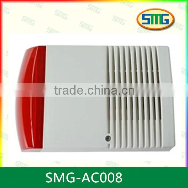 SMG-AC008 Wireless outdoor Siren with flash strobe light for alarm system